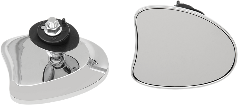 DRAG SPECIALTIES Deluxe Fairing Mount Mirrors - Harley-Davidson 2014-2023 - 77886 - PartsOutlet.com.au