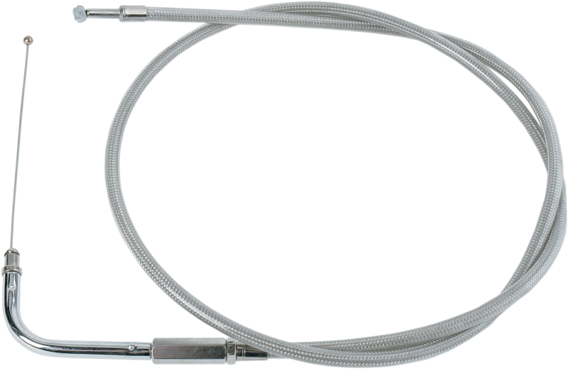 DRAG SPECIALTIES Throttle Cable - 41" - Braided - Harley-Davidson '04-'22 - 5333400B