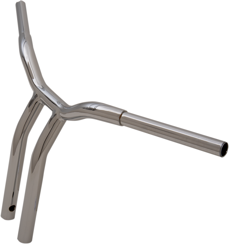 LA CHOPPERS Handlebar - Kage Fighter - One Piece - Bent - 14" - Chrome - LA-7338-14