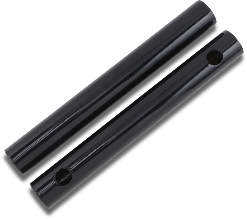 LA CHOPPERS Lower Risers - Kage Fighter - 10" - Black - LA-7335-10RB