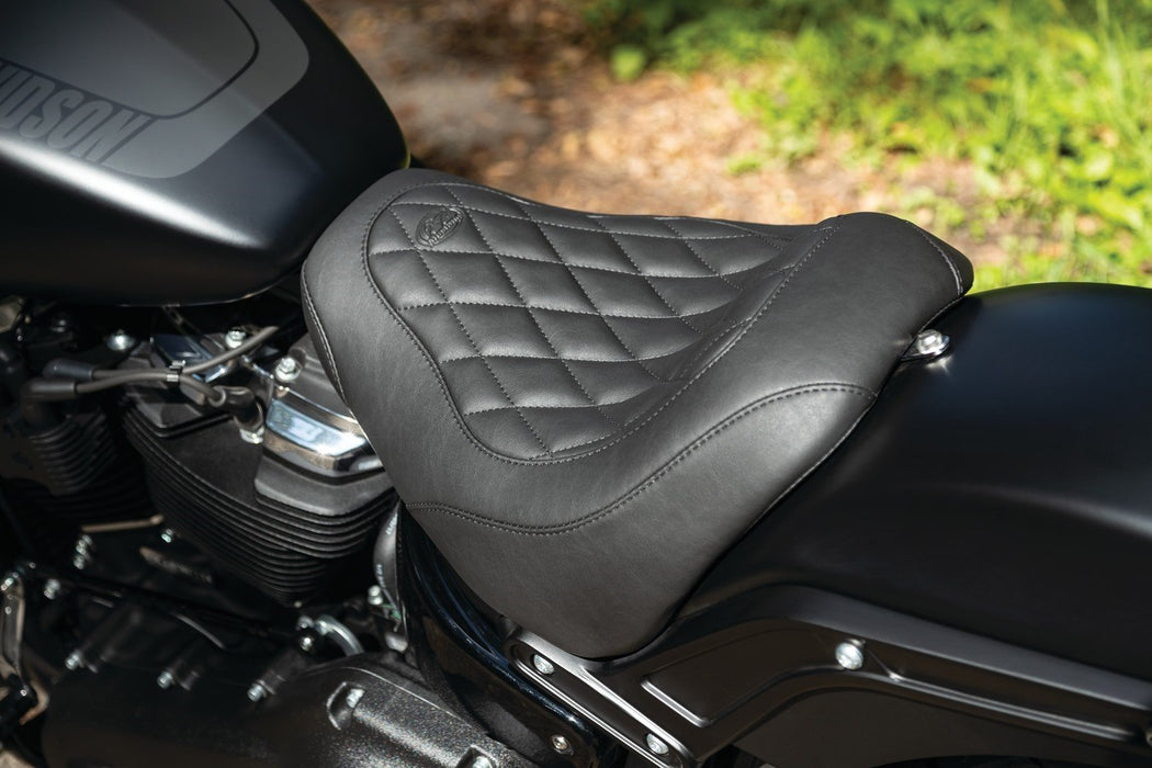 MUSTANG Wide Tripper Seat - Harley-Davidson 2018+ Fat Bob - Diamond 83017