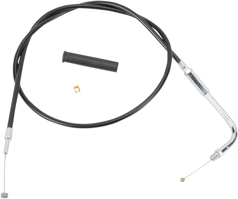 DRAG SPECIALTIES Throttle Cable - 33.69" - Vinyl - Harley-Davidson '83-'89 - 4330500B