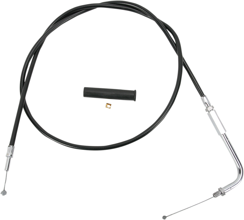 DRAG SPECIALTIES Throttle Cable - 39-1/2" - Vinyl - Harley-Davidson '80-'89 - 4330506B