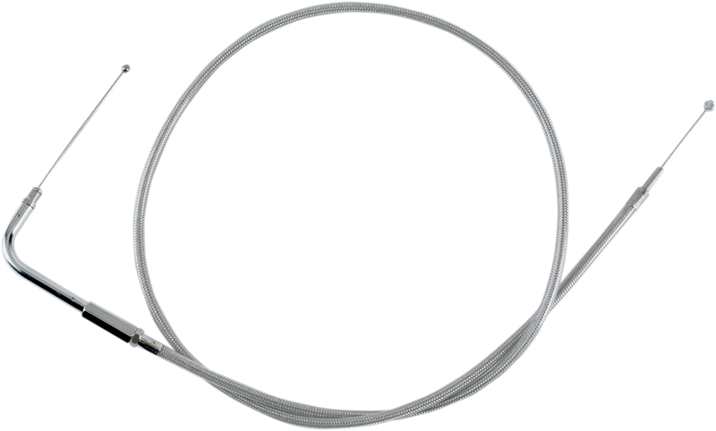 DRAG SPECIALTIES Throttle Cable - 42-1/2" - Braided - FLHR '96-'01 - 5332200B
