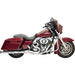 BASSANI XHAUST Road Rage II B1 Power 2:1 Touring Exhaust - Fits '95-'16 Baggers - Chrome FLH-777 - PartsOutlet.com.au