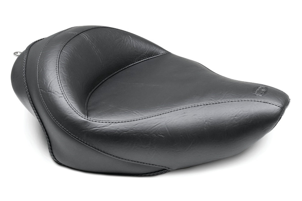 MUSTANG Wide Vintage Solo Seat - Harley-Davidson Sportster 2004-2021 - 76148 - PartsOutlet.com.au