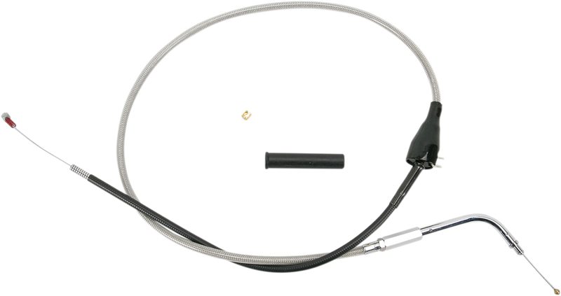 DRAG SPECIALTIES Idle Cable - Cruise - 44" - Braided - FLHRS '02-'03 - 5343200B