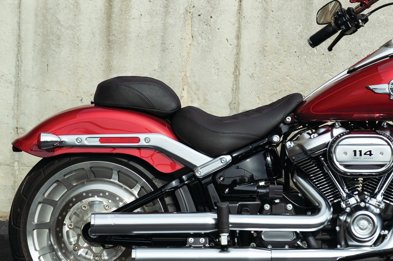 MUSTANG Wide Tripper Seat - Harley-Davidson 2018+ Fat Boy - Diamond 83026 - PartsOutlet.com.au