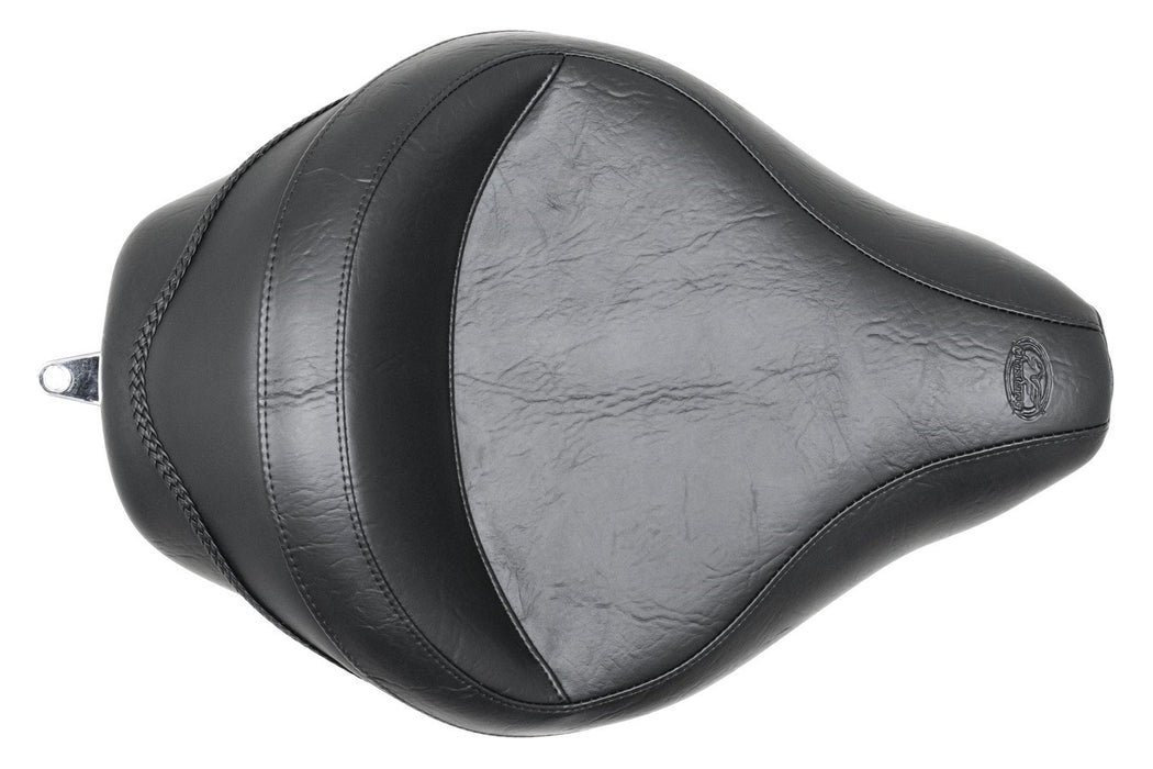 MUSTANG Wide Vintage Solo Seat - Harley-Davidson Sportster 2004-2021 - 76148 - PartsOutlet.com.au