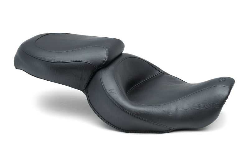 MUSTANG Vintage Seat - Wide - Harley-Davidson Dyna 2006-2017 - 75535 - PartsOutlet.com.au
