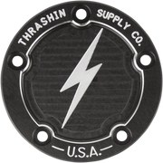THRASHIN SUPPLY CO. Point Cover - Dish - Black - 1999-2017 - Twin Cam TSC-3026-4 - PartsOutlet.com.au