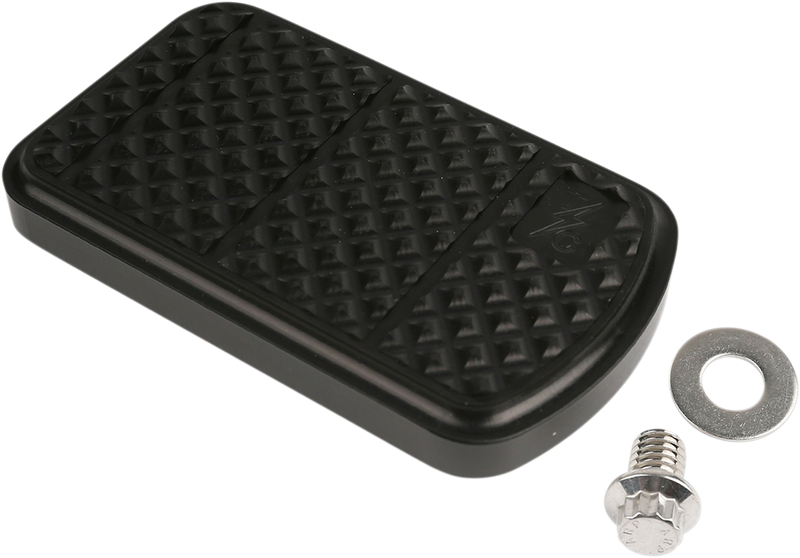 THRASHIN SUPPLY CO. Brake Pedal Cover - Black - '80-'20 FL TSC-2201-1 - PartsOutlet.com.au