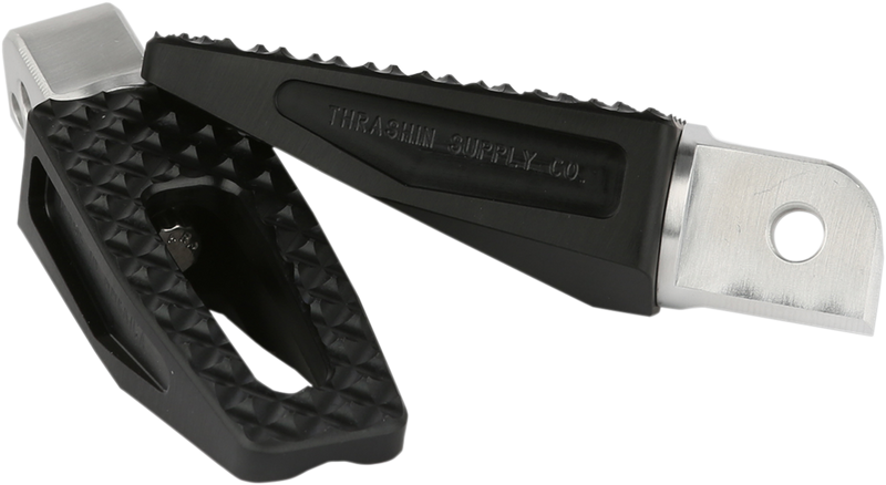 THRASHIN SUPPLY CO. Rear P-54 Slim Footpegs - Softail '18+ - Black TSC-2029-1 - PartsOutlet.com.au