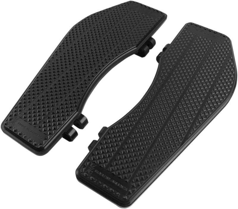 THRASHIN SUPPLY CO. Driver Floorboards - Black - FL 1980-2022 - TSC-2200-1 - PartsOutlet.com.au