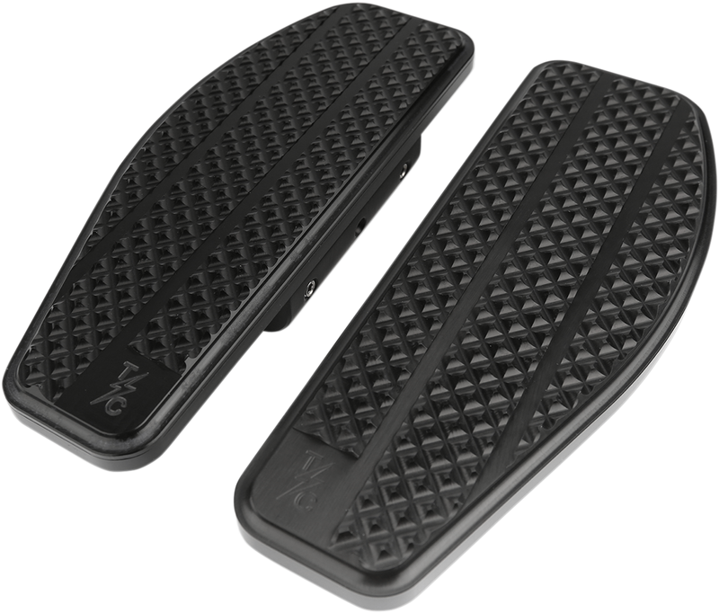 THRASHIN SUPPLY CO. Passenger Floorboards - Black - FL '86+ - TSC-2205-1 - PartsOutlet.com.au