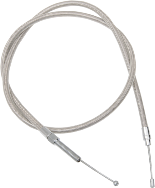 DRAG SPECIALTIES Clutch Cable - Braided - 64-11/16" - Harley-Davidson '86-'13 - 5321202HE