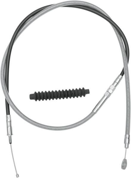 DRAG SPECIALTIES Clutch Cable - Braided - 64-15/16" - FL '08-'13 - 5322402HE
