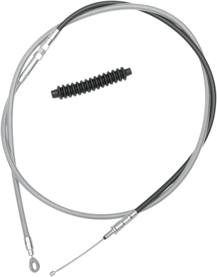 DRAG SPECIALTIES Clutch Cable - Braided - 80" - FL '08-'13 - 5322480HE