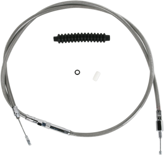 DRAG SPECIALTIES Clutch Cable - Braided - 60" - Harley-Davidson '68-'85 - 5320260HE