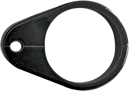 DRAG SPECIALTIES Cable Clamp - Single Throttle/Idle - 1-1/2" - Black - 0658-0058
