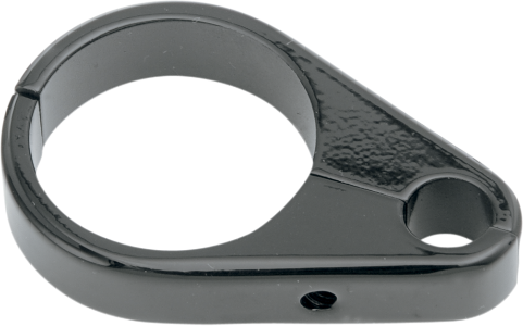 DRAG SPECIALTIES Cable Clamp - Clutch - Die-Cast - 1-1/2" Frame - Black - 11-0266GB