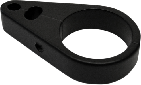 DRAG SPECIALTIES Cable Clamp - Throttle/Idle/Brake - 1-1/4" - Flat Black - 0658-0112