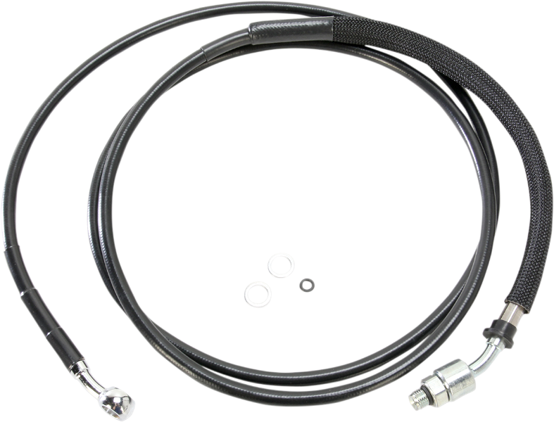 DRAG SPECIALTIES Clutch Line - 78-1/8" - FL '13-'16 - 514008-BLK
