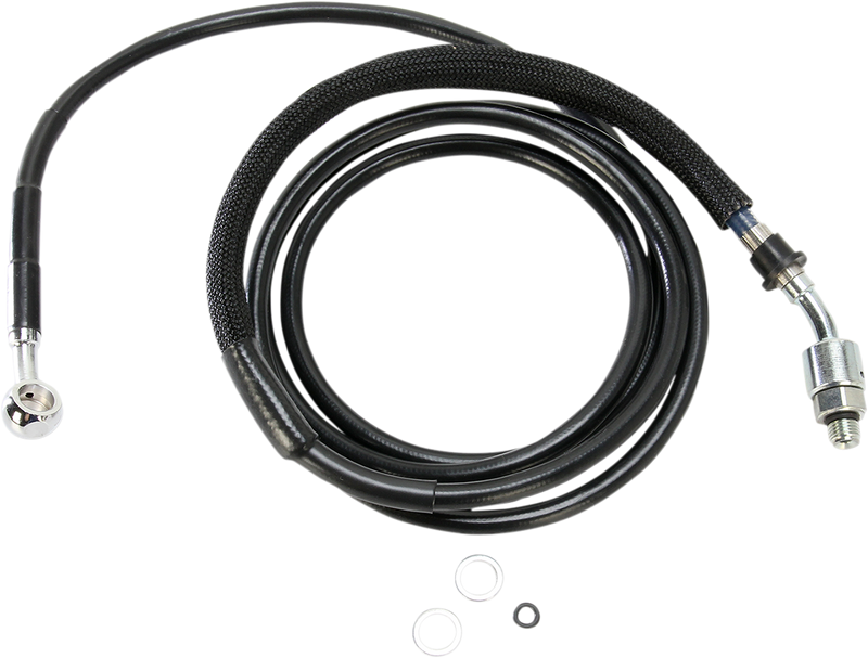DRAG SPECIALTIES Clutch Line - 80-1/8" - FL '13-'16 - 514010-BLK