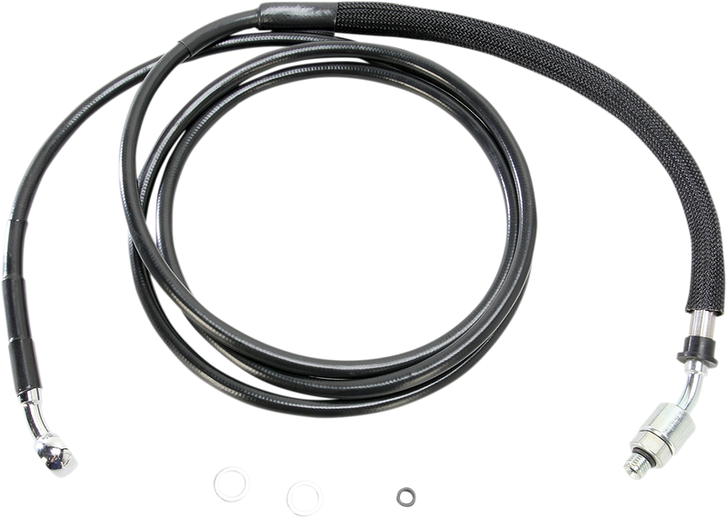 DRAG SPECIALTIES Clutch Line - 82" - FL '13-'16 - 514012-BLK