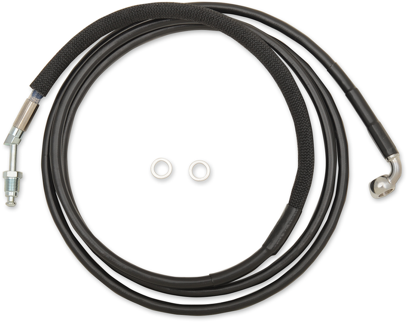 DRAG SPECIALTIES Clutch Line - 80-1/8" - Road Glide '17-'20 - 51701-10BLK