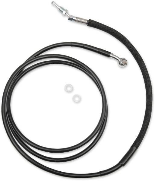 DRAG SPECIALTIES Clutch Line - 76-1/8" - Road Glide '17-'21 - 51702-6BLK
