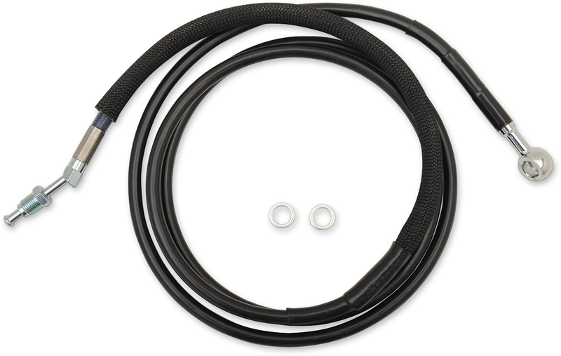 DRAG SPECIALTIES Clutch Line - 70-1/8" - FL '17-'20 - 51703-BLK