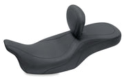 MUSTANG Wide Tripper Seat - Driver Backrest - Harley-Davidson FL 2008+ 79603 - PartsOutlet.com.au