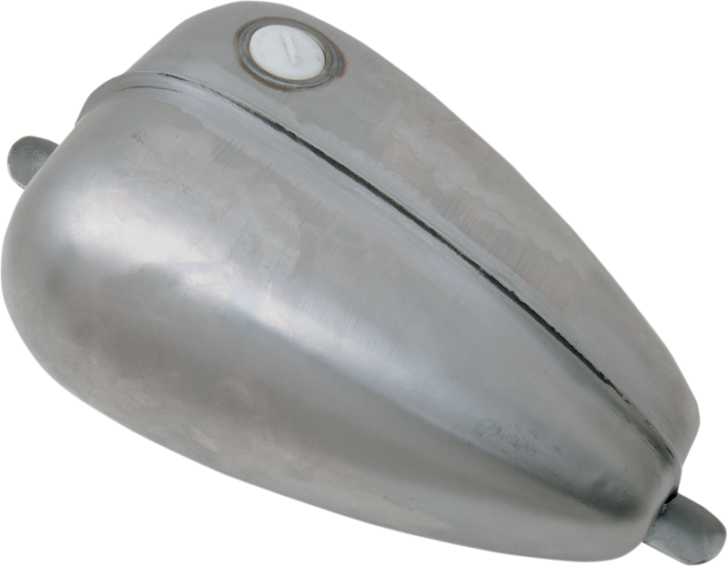 DRAG SPECIALTIES Ribbed Mustang Gas Tank 3.3gal 0128090 - PartsOutlet.com.au