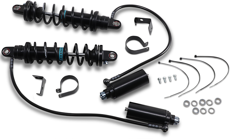 LEGEND SUSPENSION REVO ARC Remote Reservoir Shocks - Heavy Duty - Black - 13" - FL '09-'13 - 1310-1883