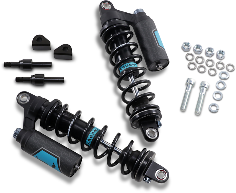 LEGEND SUSPENSION REVO ARC Piggyback Shocks - Heavy Duty - Black - 13" - FXR '84-'00 - 1310-1899