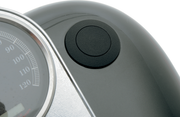 DRAG SPECIALTIES Vented Pop-Up Gas Cap - Harley-Davidson 1982-1996 - Black Wrinkle 03-328B-A - PartsOutlet.com.au