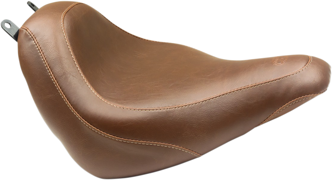 MUSTANG Wide Tripper Seat - Harley-Davidson 2018+ Heritage / Classic - Brown 83002 - PartsOutlet.com.au