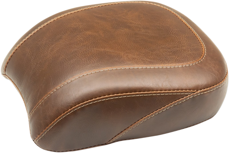 MUSTANG Passenger Seat - Brown - Harley-Davidson Low Rider / Sport Glide 2018+ 83039 - PartsOutlet.com.au