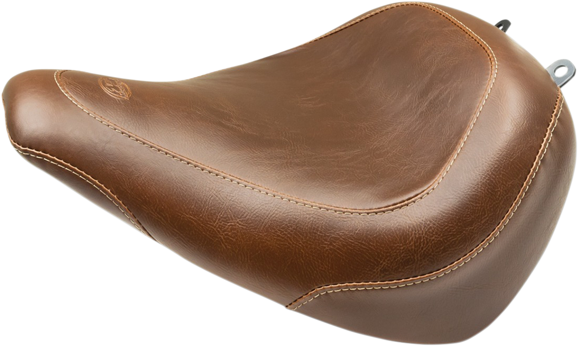 MUSTANG Wide Tripper Seat - Harley-Davidson 2018+ Breakout - Brown 83056 - PartsOutlet.com.au