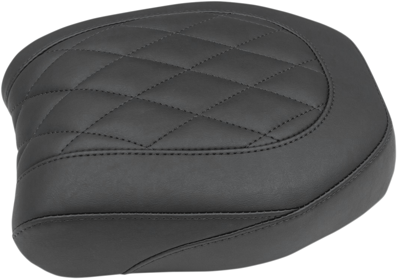 MUSTANG Wide Tripper Passenger Seat - Harley-Davidson Dyna 2006-2017 - Diamond 75039 - PartsOutlet.com.au