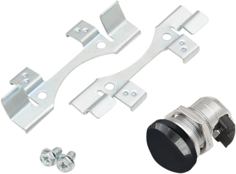 DRAG SPECIALTIES Gas Door Latch - Harley-Davidson 1992-2024 - Black 77388B - PartsOutlet.com.au