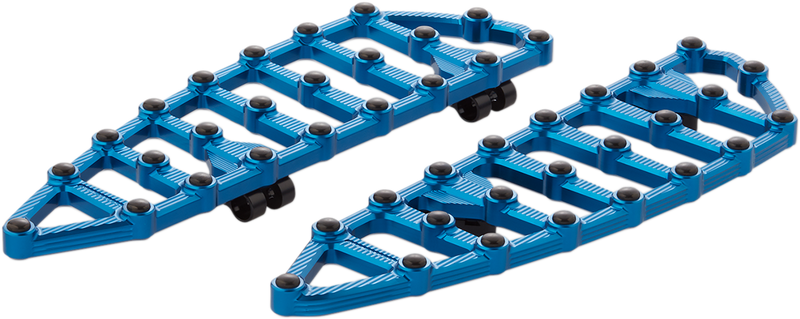 ARLEN NESS NESS-MX FLOORBOARDS, BLUE - 99-up FLT TOURING - 06-892 - PartsOutlet.com.au