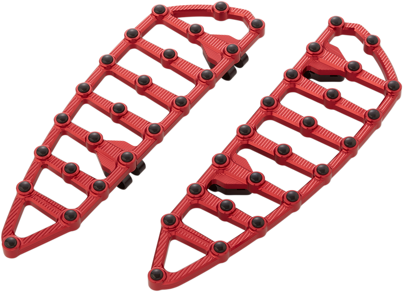 ARLEN NESS NESS-MX FLOORBOARDS, RED - 99-up FLT TOURING - 06-893 - PartsOutlet.com.au