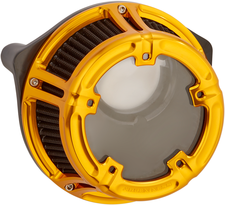 ARLEN NESS METHOD® AIR CLEANER, GOLD - 91-up XL SPORSTER - 18-178 - PartsOutlet.com.au