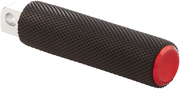 ARLEN NESS KNURLED FOOTPEGS, RED - STANDARD MALE MOUNT - 07-938 - PartsOutlet.com.au