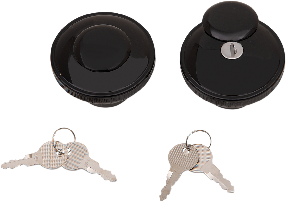 DRAG SPECIALTIES NonVented Locking Gas Cap HarleyDavidson 1996202