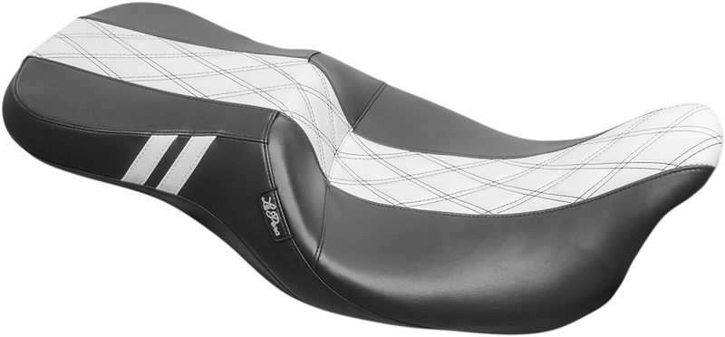 LE PERA Outcast Daddy Long Legs Seat - White - FLH LK-997DLGT1 - PartsOutlet.com.au