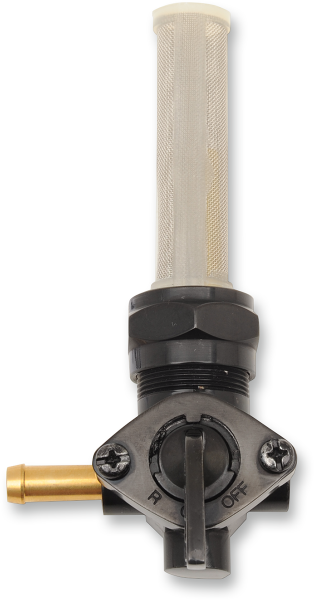 DRAG SPECIALTIES Forward Petcock - Black - 22mm 03-0040LB - PartsOutlet.com.au