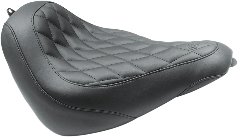 MUSTANG Wide Tripper Seat - Harley-Davidson 2018+ Slim - Diamond - 83047 - PartsOutlet.com.au